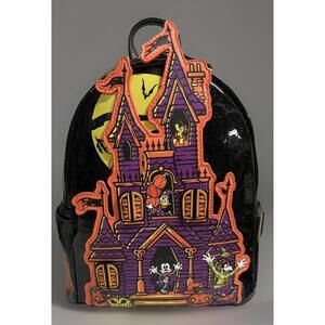 2024 DISNEY LOUNGEFLY MICKEY MOUSE & FRIENDS HALLOWEEN GLOW-IN-THE-DARK BACKPACK